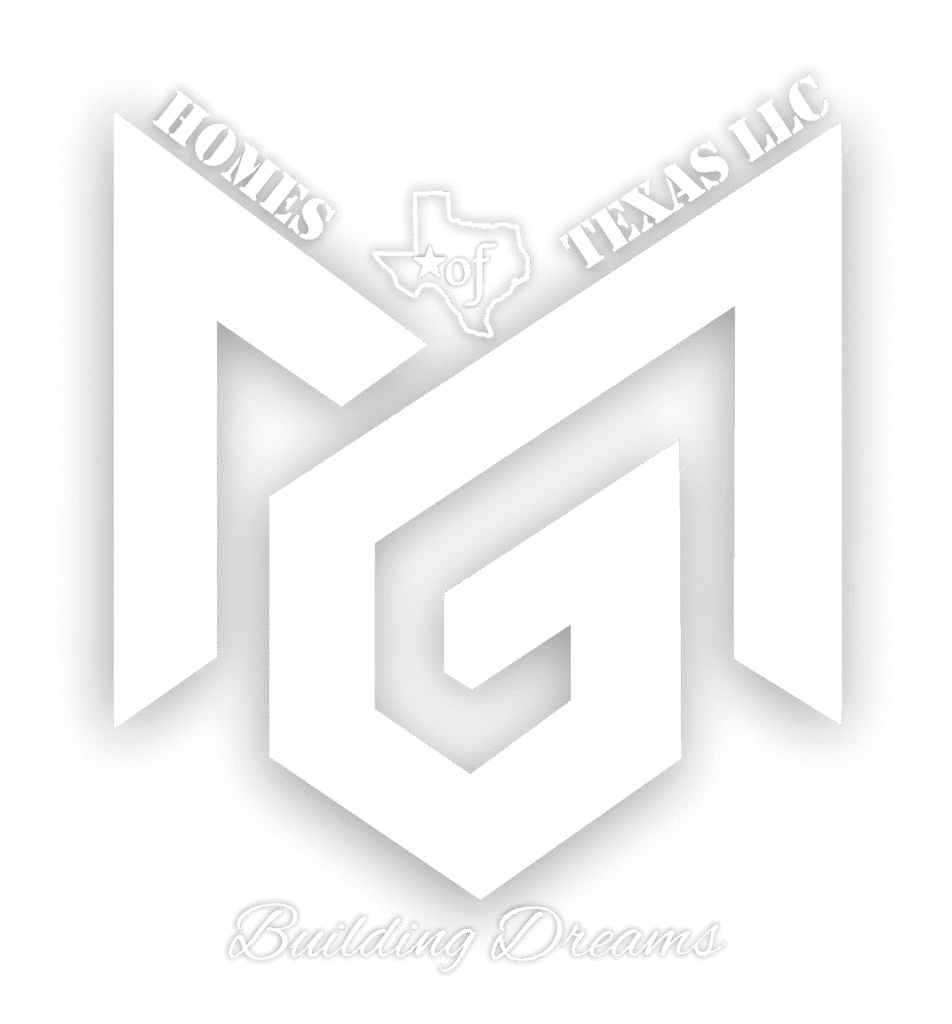 logo MG Homes of texas LLC - white